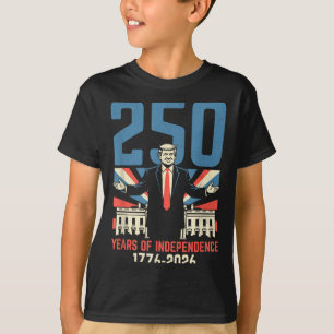 250 Jahre Amerika 1776 2026 250. USA Geburtstag T-Shirt