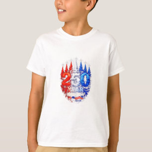 250 Jahre Amerika 1776 2026 250. USA Patriotisch 4 T-Shirt