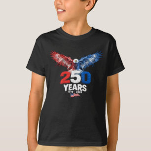 250 Jahre Amerika 1776 2026 250. USA Patriotisch T-Shirt
