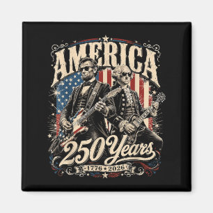 250 Jahre Amerika 1776 2026 Gründerväter Magnet