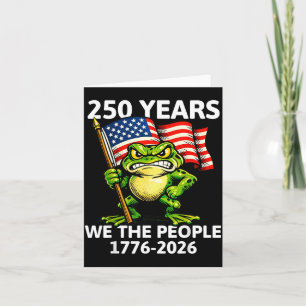 250 Jahre Amerika 1776 2026 Semiquincentennial Karte