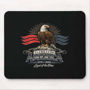 250 Jahre Amerika 1776-2026 Unabhängigkeitstag Mousepad