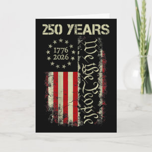 250 Jahre Amerika 1776 2026 We The People Flagge U Karte