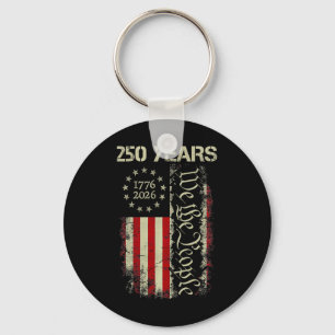 250 Jahre Amerika 1776 2026 We The People Flagge U Schlüsselanhänger