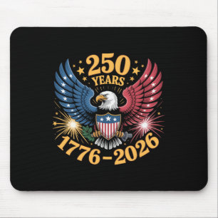 250 Jahre Amerika 250. Jubiläum 1776 2026 USA 4 Mousepad
