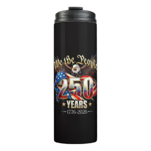 250 Jahre Amerika 250. Jubiläum 4. Juli Thermosbecher