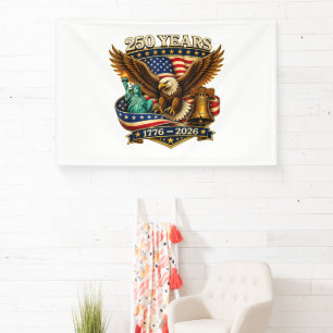 250 Jahre Amerika 250. Jubiläum USA Banner