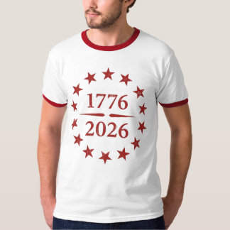 250 Jahre Amerika Gott Goss Seine Gnade 1776 2026 T-Shirt