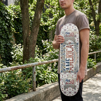 250 Jahre Amerika Halbquincentennial-Jubiläum  Skateboard