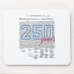 250 Jahre Amerika Jahrestag 250. Unabhängigkeit D Mousepad
