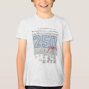 250 Jahre Amerika Jahrestag 250. Unabhängigkeit D Tri-Blend Shirt