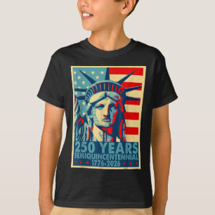 250 Jahre Amerika Jahrestag 4. Juli unabhängig T-Shirt