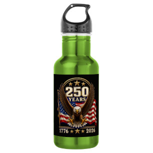 250 Jahre Amerika-Jubiläum 250. Edelstahlflasche