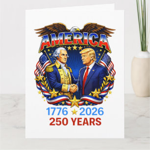 250 Jahre Amerika-Jubiläum 250. Karte