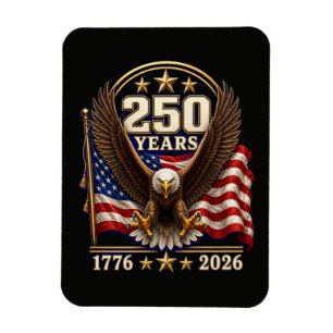 250 Jahre Amerika-Jubiläum 250. Magnet