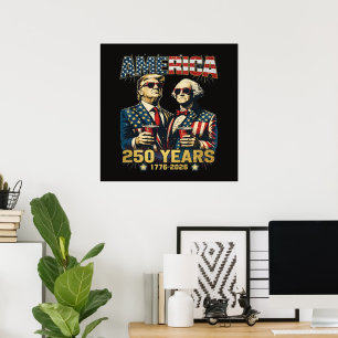 250 Jahre Amerika-Jubiläum 250. Trump Poster