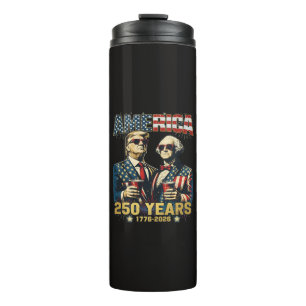 250 Jahre Amerika-Jubiläum 250. Trump Thermosbecher