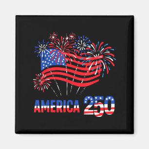 250 Jahre Amerika-Jubiläum 250. Unabhängigkeit25 Magnet