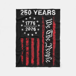 250 Jahre Amerika-Jubiläum 250. Unabhängigkeit D Fleecedecke