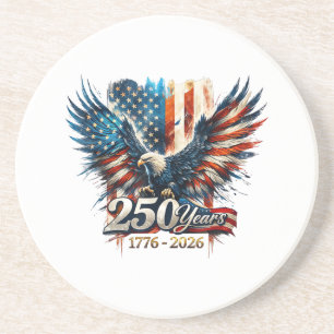250 Jahre Amerika-Jubiläum 250. Unabhängigkeit D Getränkeuntersetzer