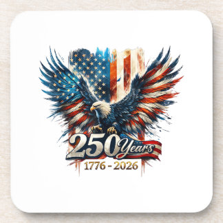250 Jahre Amerika-Jubiläum 250. Unabhängigkeit D Getränkeuntersetzer