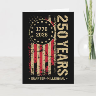 250 Jahre Amerika-Jubiläum 250. Unabhängigkeit D Karte