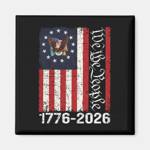 250 Jahre Amerika-Jubiläum 250. Unabhängigkeit D Magnet