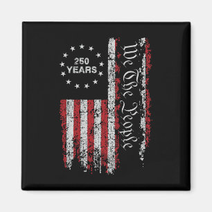 250 Jahre Amerika-Jubiläum 250. Unabhängigkeit D Magnet