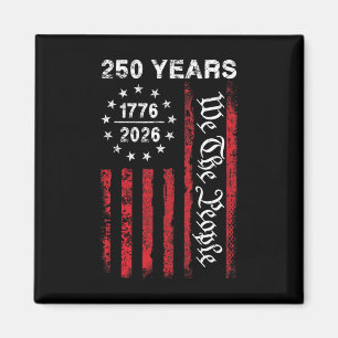 250 Jahre Amerika-Jubiläum 250. Unabhängigkeit D Magnet