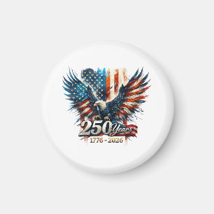 250 Jahre Amerika-Jubiläum 250. Unabhängigkeit D Magnet