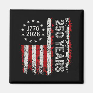 250 Jahre Amerika-Jubiläum 250. Unabhängigkeit Magnet