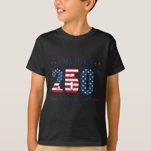 250 Jahre Amerika-Jubiläum 250. Unabhängigkeit T-Shirt