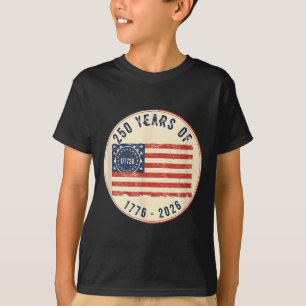 250 Jahre Amerika-Jubiläum 250. Unabhängigkeit T-Shirt