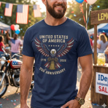 250 Jahre Amerika-Jubiläum 250. Unabhängigkeit