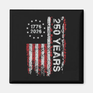 250 Jahre Amerika-Jubiläum 250. Unabhängigkeitstag Magnet