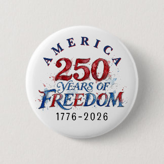 250 Jahre Amerika-Jubiläum  Button