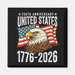 250 Jahre Amerika-Jubiläum USA 250. Geburtstag Magnet