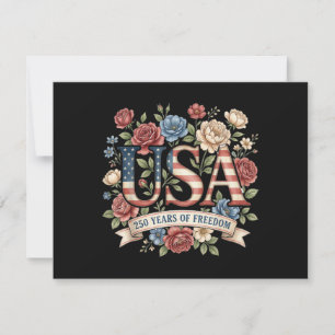 250 Jahre Amerika Jubiläumsblumen USA 250. Bi