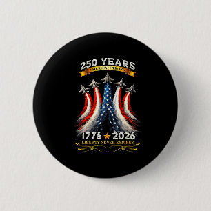 250 Jahre Amerika stark 1776 2026 Button