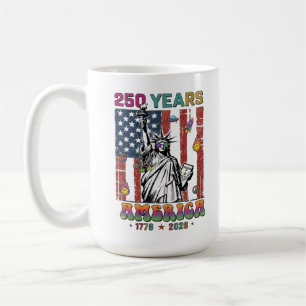250 Jahre Amerika Vierter Juli 2026 Patrio Semiqu Kaffeetasse