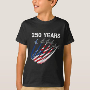 250 Jahre amerikanisch 1776 2026 250. Geburtstag d T-Shirt