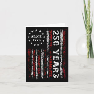 250 Jahre amerikanisch 1776 2026 250. USA-Jubiläum Karte