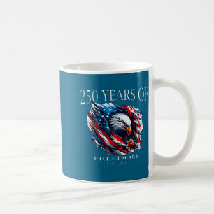 250 Jahre Amerikanisch 1776 2026 Design Kaffeetasse
