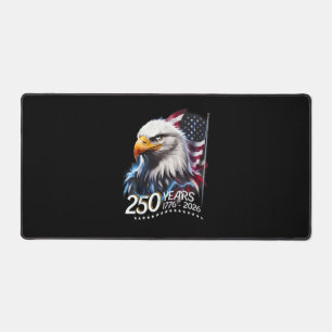 250 Jahre Amerikanisch 250. Jahrestag Patriotisch Schreibtischunterlage
