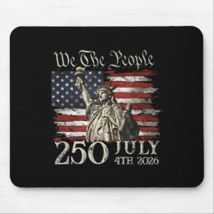 250 Jahre amerikanisch 250. Jubiläum US USA-Flagge Mousepad