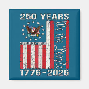 250 Jahre amerikanisch 250. Jubiläum USA US-Flagge Magnet