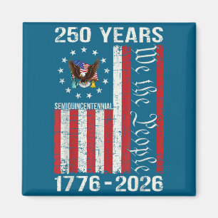 250 Jahre amerikanisch 250. Jubiläum USA US-Flagge Magnet