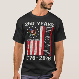 250 Jahre amerikanisch 250. Jubiläum USA US-Flagge T-Shirt