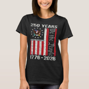 250 Jahre amerikanisch 250. Jubiläum USA US-Flagge T-Shirt