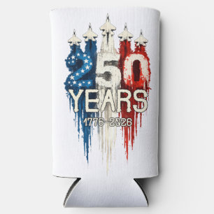 250 Jahre Amerikanische Flagge 250. Jubiläum Selters Dosenkühler